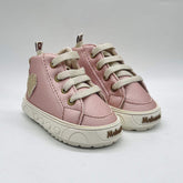 Tenis Bota Palo Rosa Corazón Melosos